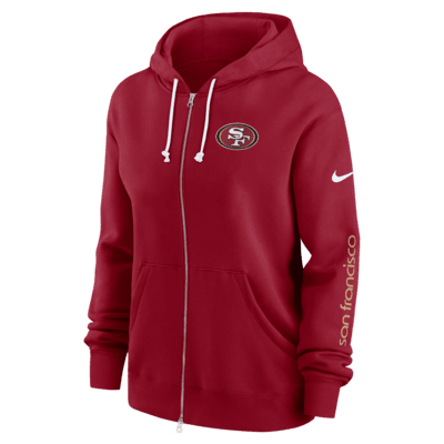 San Francisco 49ers Phoenix Women's Nike NFL Full-Zip Hoodie