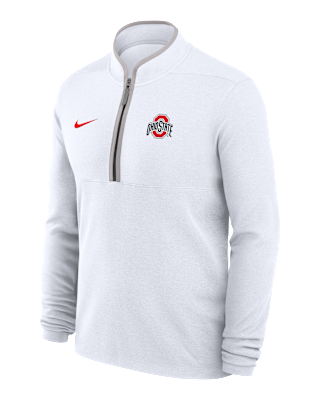 Мужские  Ohio State Victory Nike Dri-FIT College 1/2-Zip Long-Sleeve Top