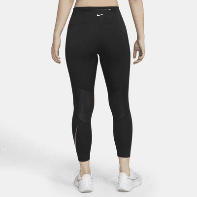 Nike Fast Women's Mid-Rise 7/8 Running Leggings with Pockets. Nike ID