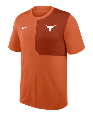 Мужские  Texas Sideline Coach Nike Dri-FIT College Top