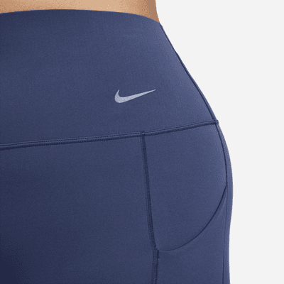 Leggings de 7/8 de tiro alto y sujeción media con bolsillos para mujer Nike Universa