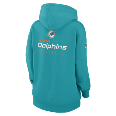 Miami Dolphins Sideline Club Men’s Nike NFL Pullover Hoodie