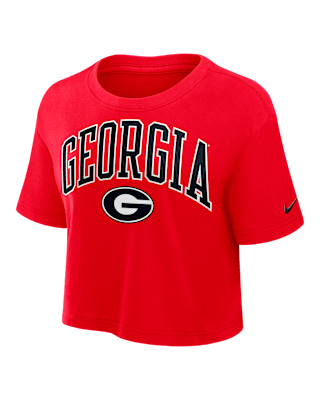 Женская футболка Georgia Athletic Prep Arch Nike Dri-FIT College Cropped