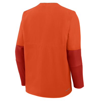 Clemson Dugout Men's Nike Dri-FIT College 1/4-Zip Long-Sleeve Windshirt