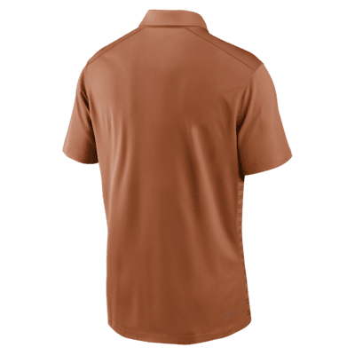 Polo universitario Nike Dri-FIT para hombre Texas Longhorns Sideline Victory