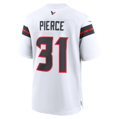 Jersey de fútbol americano Nike de la NFL Game para hombre Dameon Pierce Houston Texans