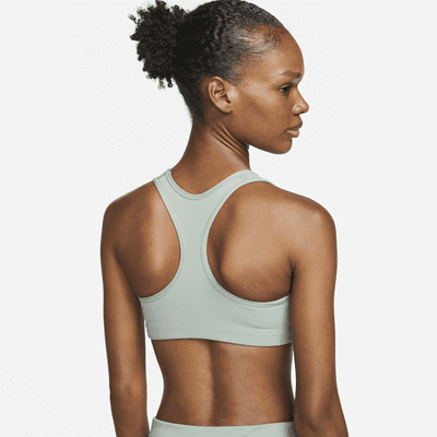 Bra deportivo de media sujeción sin almohadilla para mujer Nike Swoosh