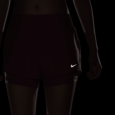 Nike Dri-FIT One Women's Mid-Rise 8cm (approx.) 2-in-1 Shorts