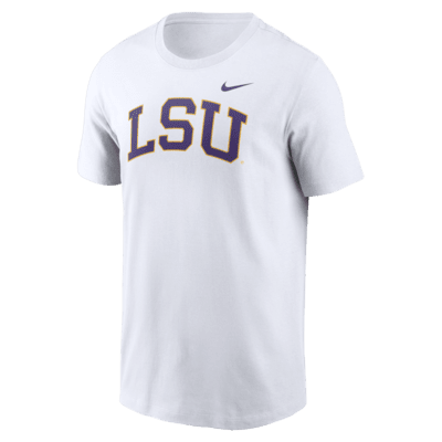 Playera universitaria Nike para hombre LSU Tigers Blitz