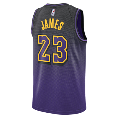 LeBron James Los Angeles Lakers 2024/25 City Edition Men's Nike Dri-FIT NBA Swingman Jersey