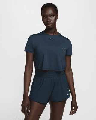 Женские шорты Nike One Classic Dri-FIT Short-Sleeve Cropped Top