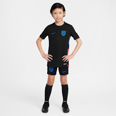 İngiltere 2025/26 Stadyum Deplasman Nike Dri-FIT Genç Çocuk Futbol Taraftar Şortu