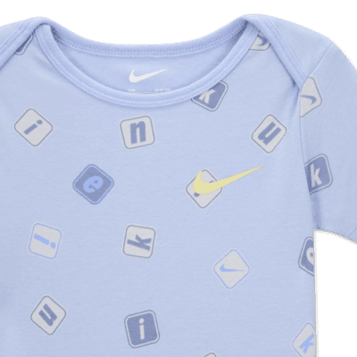 Nike Baby (12-24M) 2-Piece Printed Bodysuit Set