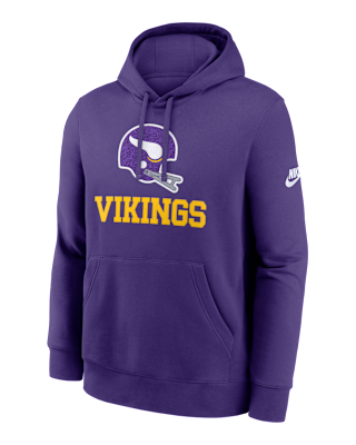 Мужское худи Minnesota Vikings Best Season Rewind Club Nike NFL Pullover Hoodie