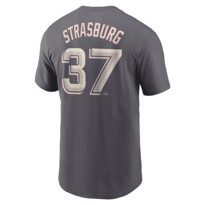 Stephen Strasburg Washington Nationals City Connect Fuse Men's Nike MLB T-Shirt