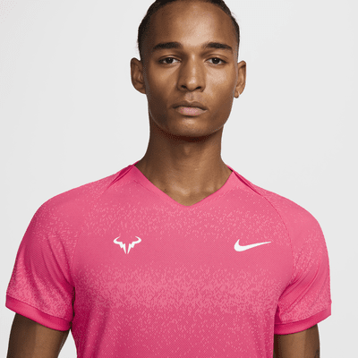 Camisola de ténis de manga curta Nike Dri-FIT ADV Rafa para homem