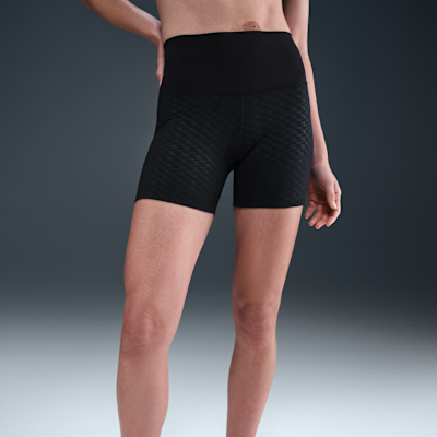 Shorts de ciclismo de tiro alto de 13 cm para mujer Nike One