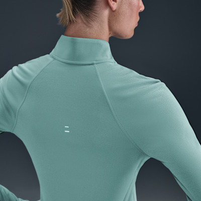 Nike Tempo Dri-FIT hardlooptop met korte rits voor dames