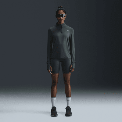 Haut de running à 1/4 de zip avec protection UV Nike Swift pour femme