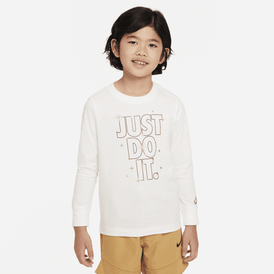 Nike Shine Long Sleeve Tee Little Kids T-Shirt