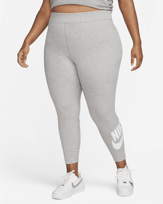 Женские тайтсы Nike Sportswear Classics High-Waisted Graphic Leggings (Plus Size)