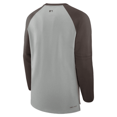 San Diego Padres Authentic Collection Game Time Men's Nike Breathe MLB Long-Sleeve T-Shirt