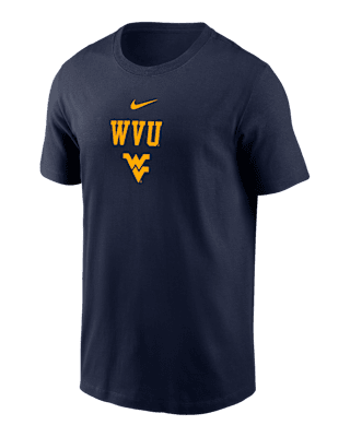 Мужская футболка West Virginia 2-Hit Stacked Nike College