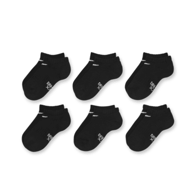 Nike Dri-FIT Performance Basics Little Kids' Low-Cut Socks (6 Pairs)