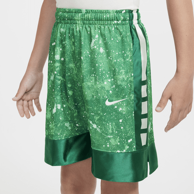 Shorts de básquetbol Dri-FIT para niño talla grande Nike Elite 23