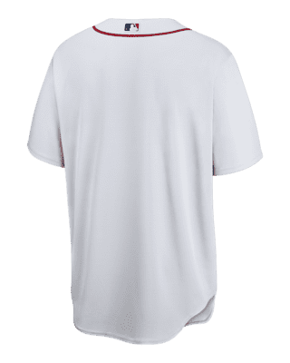 Camiseta de beisbol MLB Boston Red Sox Nike Replica Home Blanco