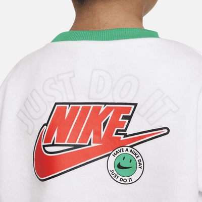 Nike Sportswear Toddler Colorblocked Rib Crew. Nike.com