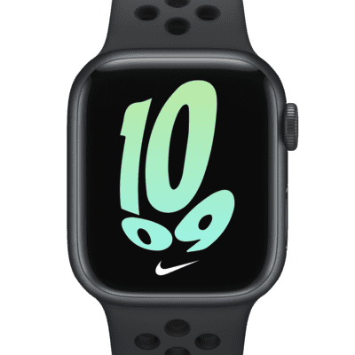 Apple Watch Series 7 (GPS + celular) con correa deportiva Nike en caja de  aluminio color medianoche de 41 mm. Nike.com