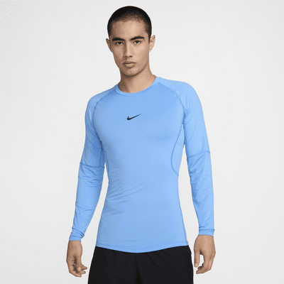 Haut de fitness ajusté à manches longues Dri-FIT Nike Pro pour homme