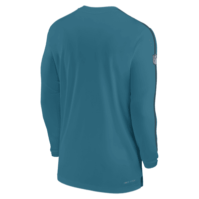 Jacksonville Jaguars Sideline Coach Men's Nike Dri-FIT NFL Long-Sleeve Top