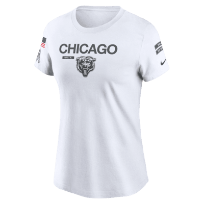 Chicago Bears Salute to Service Legend Women's Nike NFL T-Shirt