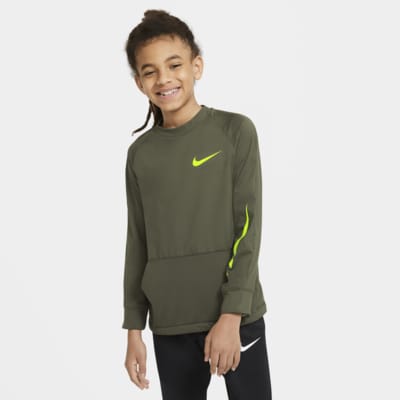 nike fleece training top