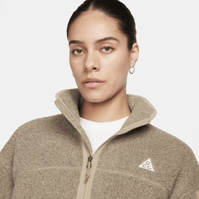 Chamarra de tejido Fleece oversized de cierre completo para mujer Nike ACG "Arctic Wolf" Polartec®