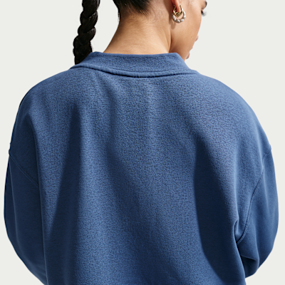 Cárdigan holgado Nike Sportswear para mujer Club Fleece