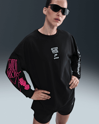 Женская футболка Nike Oversized Long-Sleeve Graphic