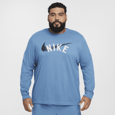 Nike Men's Dri-FIT Long-Sleeve Fitness T-Shirt