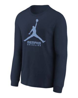 Подростковая футболка Memphis Grizzlies Essential Big Kids' Jordan NBA Long-Sleeve