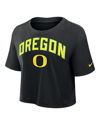 Женская футболка Oregon Athletic Prep Arch Nike Dri-FIT College Cropped