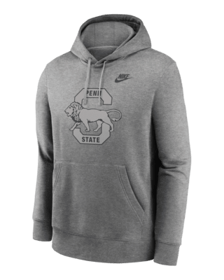 Мужское худи Penn State Nittany Lions Legacy Club Primary Logo Nike College Pullover Hoodie