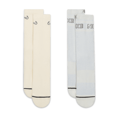 Calze di media lunghezza ammortizzate Nike Everyday Plus (2 paia)