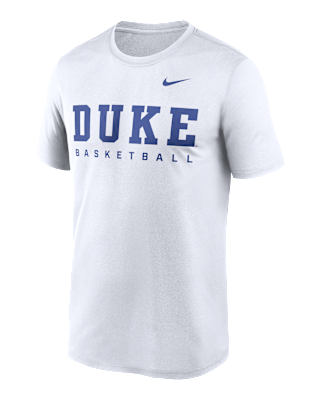 Мужская футболка Duke Courtside Basketball Legend Nike Dri-FIT College для баскетбола