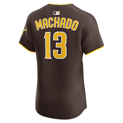 Manny Machado San Diego Padres Men's Nike Dri-FIT ADV MLB Elite Jersey