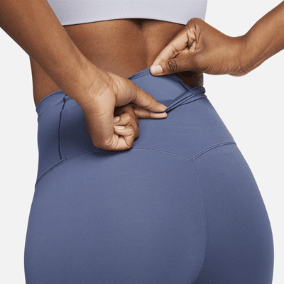 Nike Zenvy 7/8-Leggings mit sanftem Halt und hohem Taillenbund für Damen