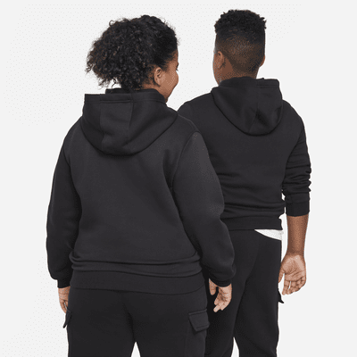 Nike Sportswear Club Fleece Genç Çocuk Kapüşonlu Sweatshirt'ü (Geniş Beden Aralığı)