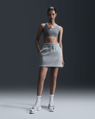 Женская юбка Nike Sportswear Phoenix Fleece Slim Mini Skirt