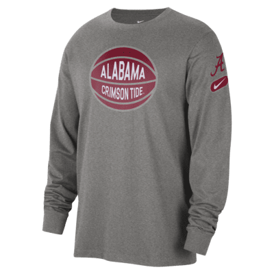 Alabama Fast Break Men's Nike College Long-Sleeve T-Shirt. Nike.com